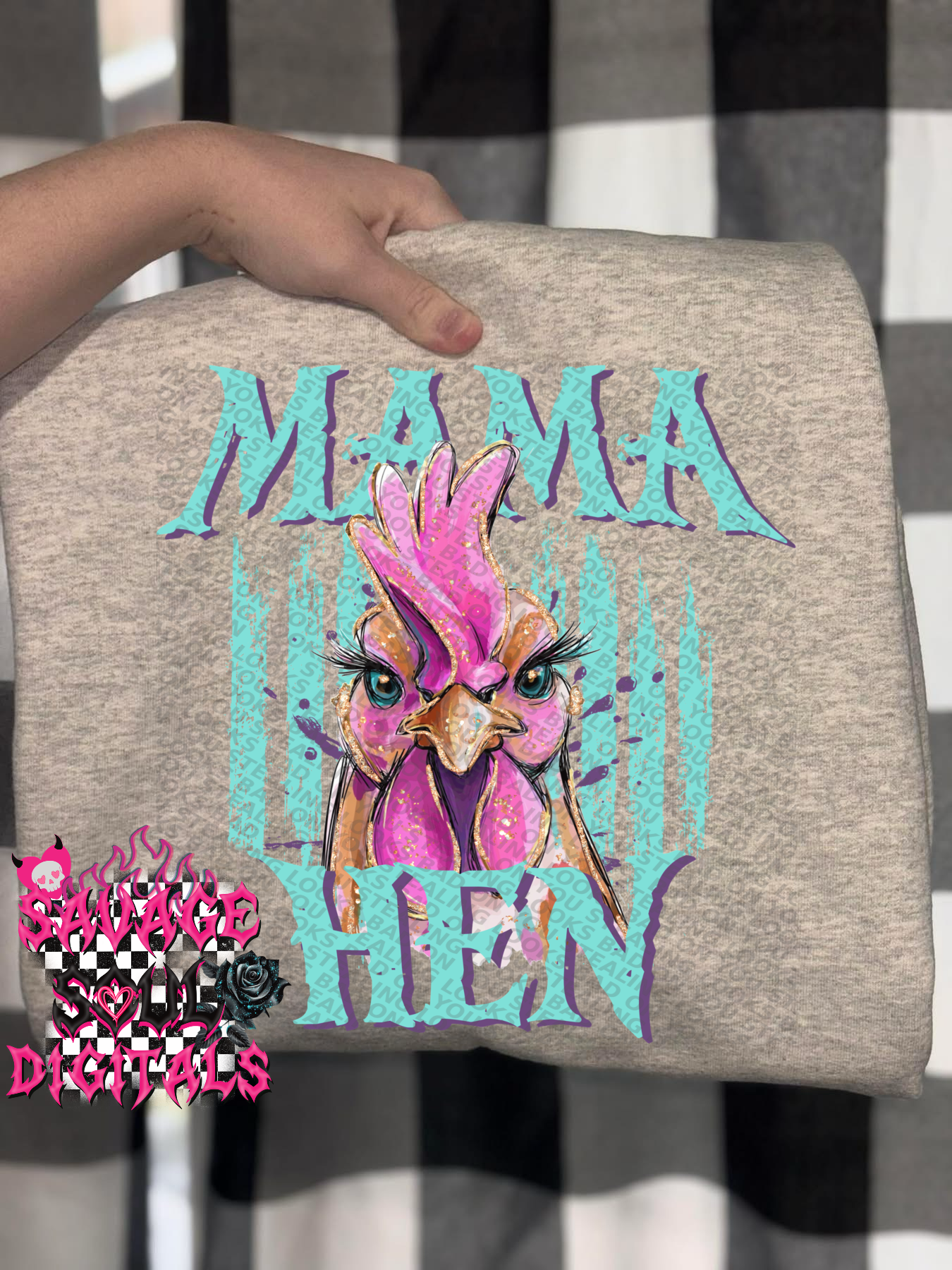 Mama Hen PNG | Digital Download Only