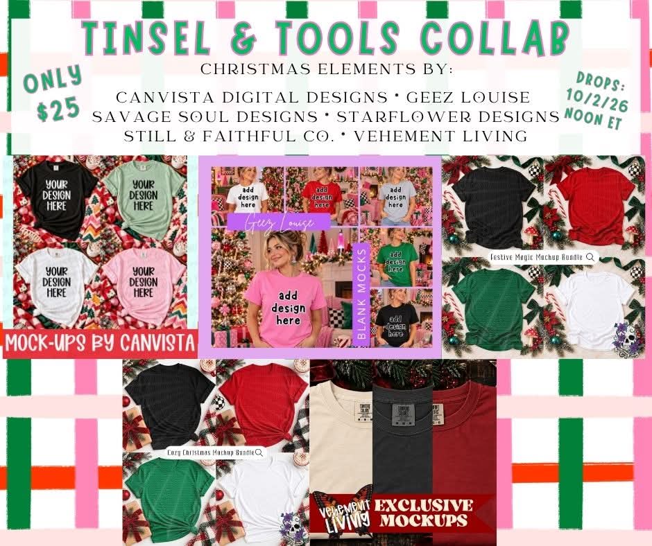 Tinsel & Tools Collab Digital Download Only