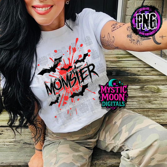 Momster PNG | Digital File | Digital Download Only